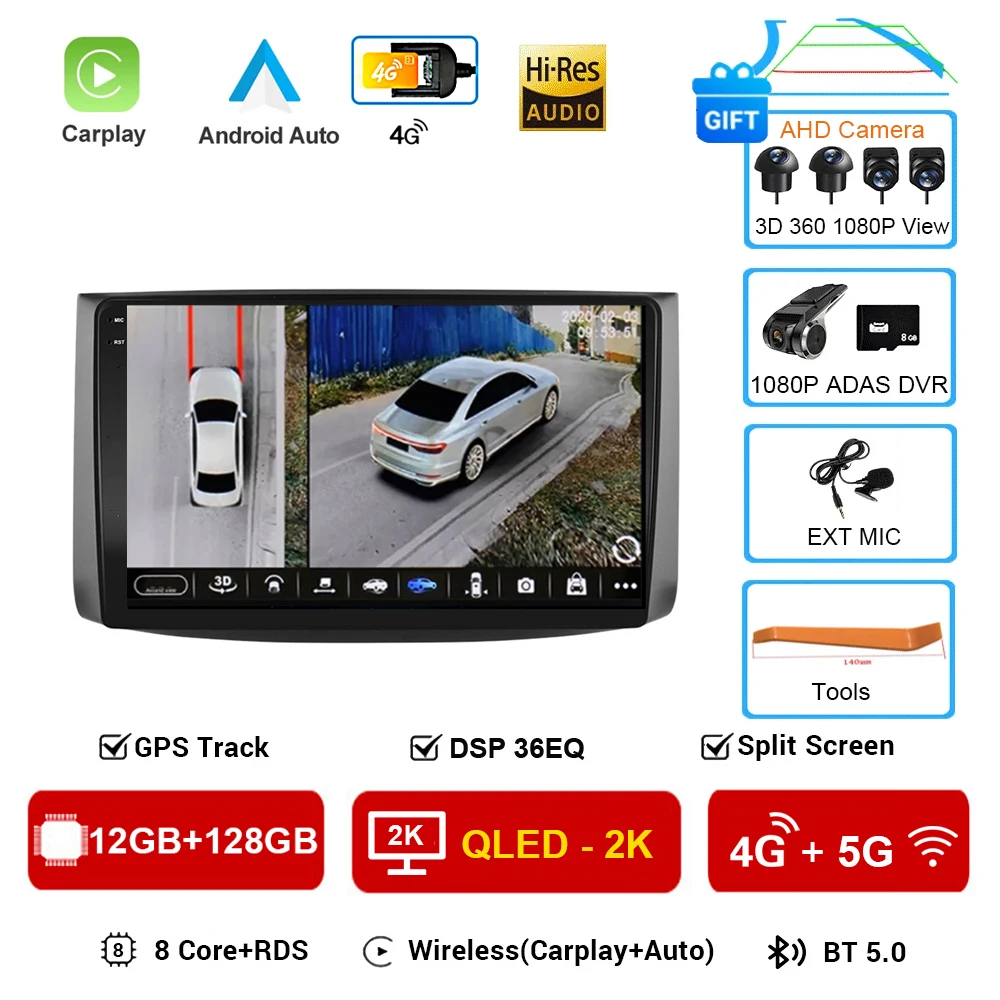 2K 12G-128G 360 DVR