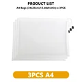 3PCS A4