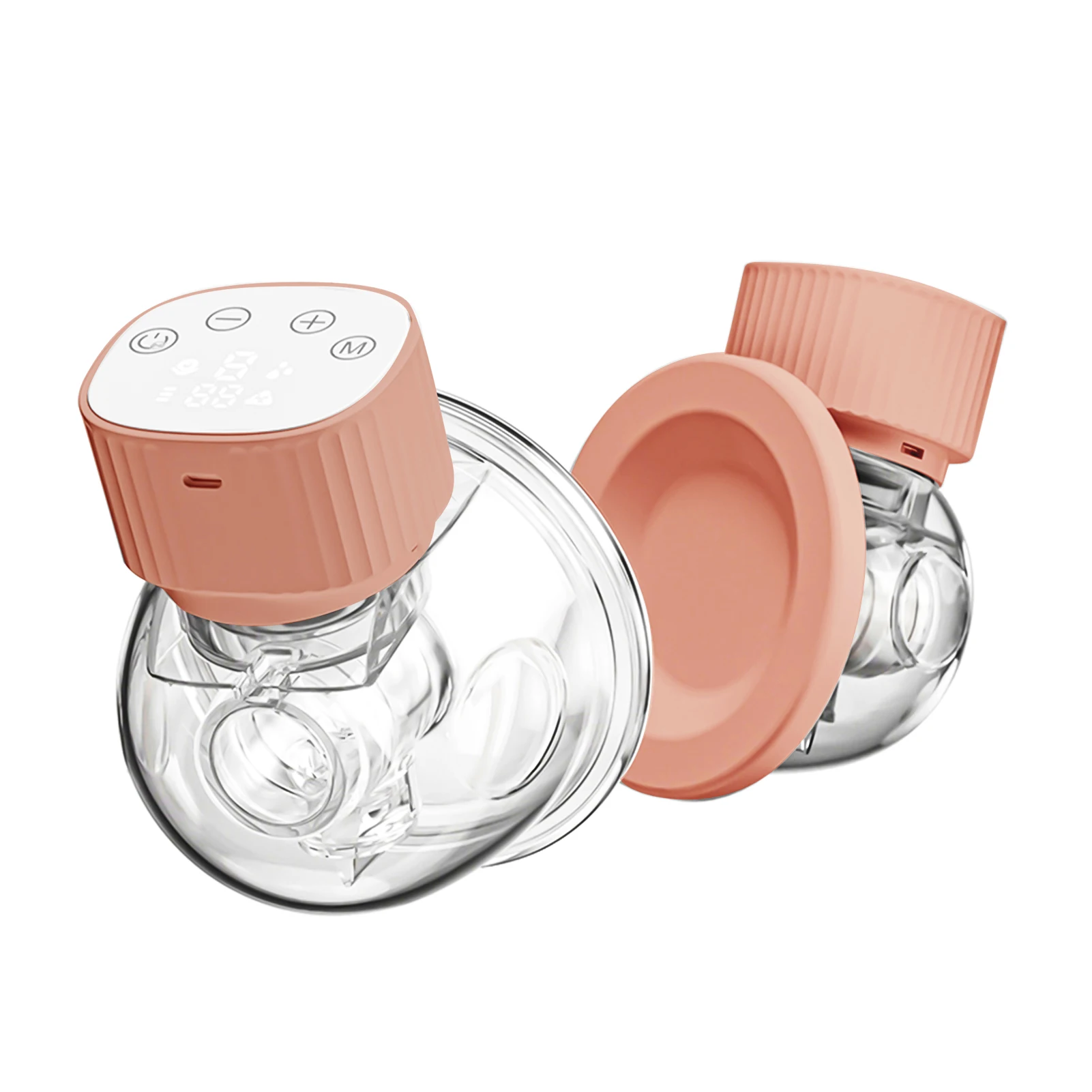 Electric Hands Free Breast Pump Portable Wearable Feeding Device_voghion.com