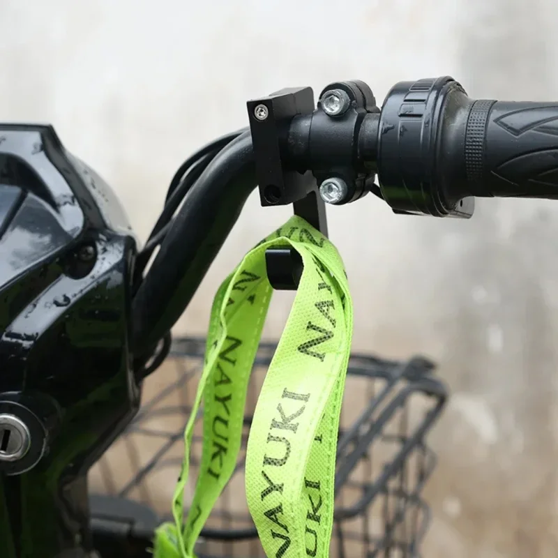 Motorcycle Handlebar Storage Hook Motorcycle Handlebar Hook Scooter Luggage Bag Hanger Helmet Claw Hook Storage Bag Aluminum Holder Electric Vehicles