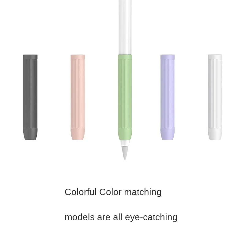 For Apple Pencil 1 2 Case Cover Universal Colorful for IPad Pencil Case Non-slip Protection Silicone for Apple Pencil 2 1 Sleeve