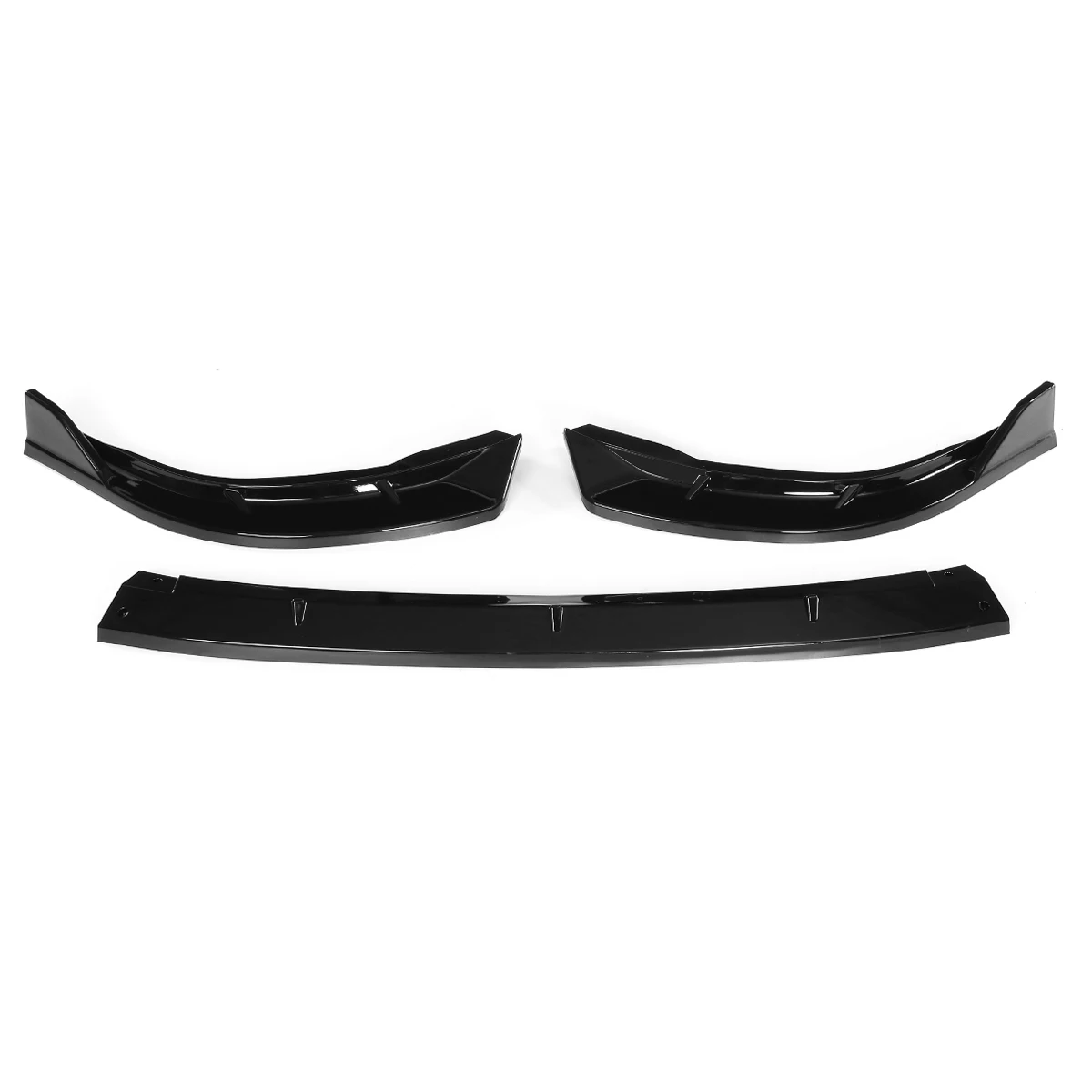 Car Front Bumper Lip Spoiler Cover Trim Body Kit For Honda For Civic 8th Generation 2006-2011