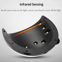 LINMANDA Panda 12 UV LEDs Gel Nail Polish Dryer Lamp 36W Nail Phototherapy Machine Professional Manicure Tool Salon Equipment 2