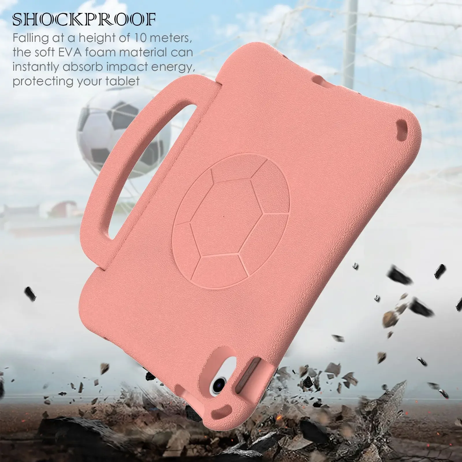 Durable EVA Kids Handle Case with Stand
