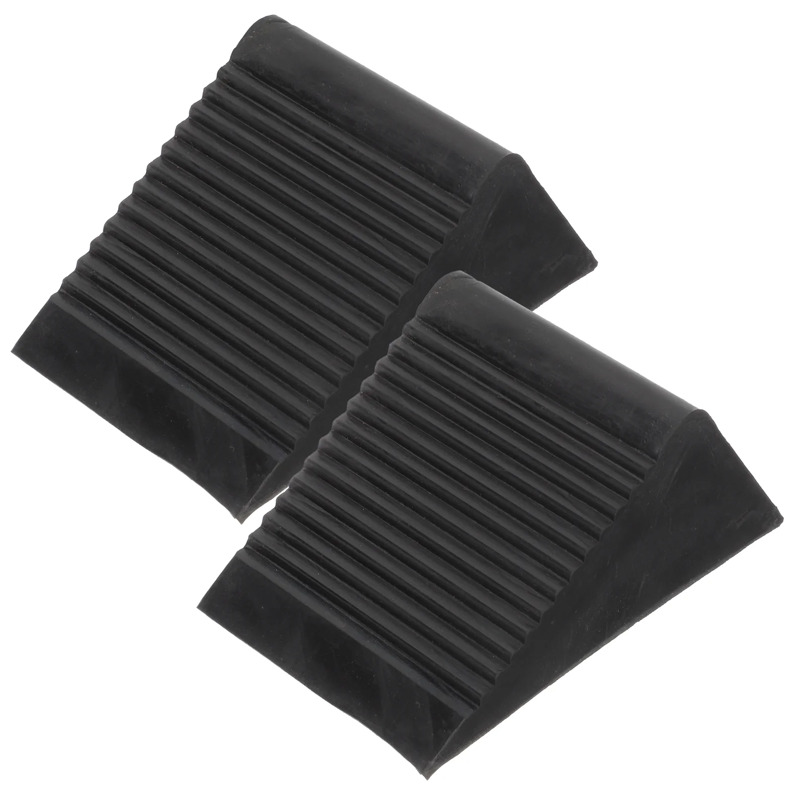

2 Pcs Tyre Saver Stoppers Tire Camper Wheel Major Block Rubber Ramp Vehicle Car