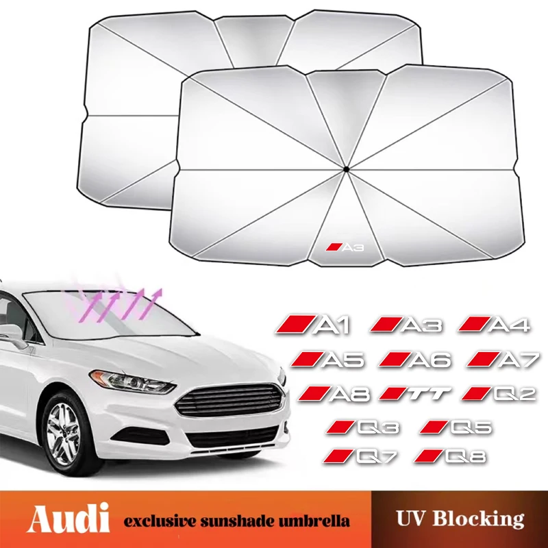 Premium Foldable Windshield Sun Shade Umbrella