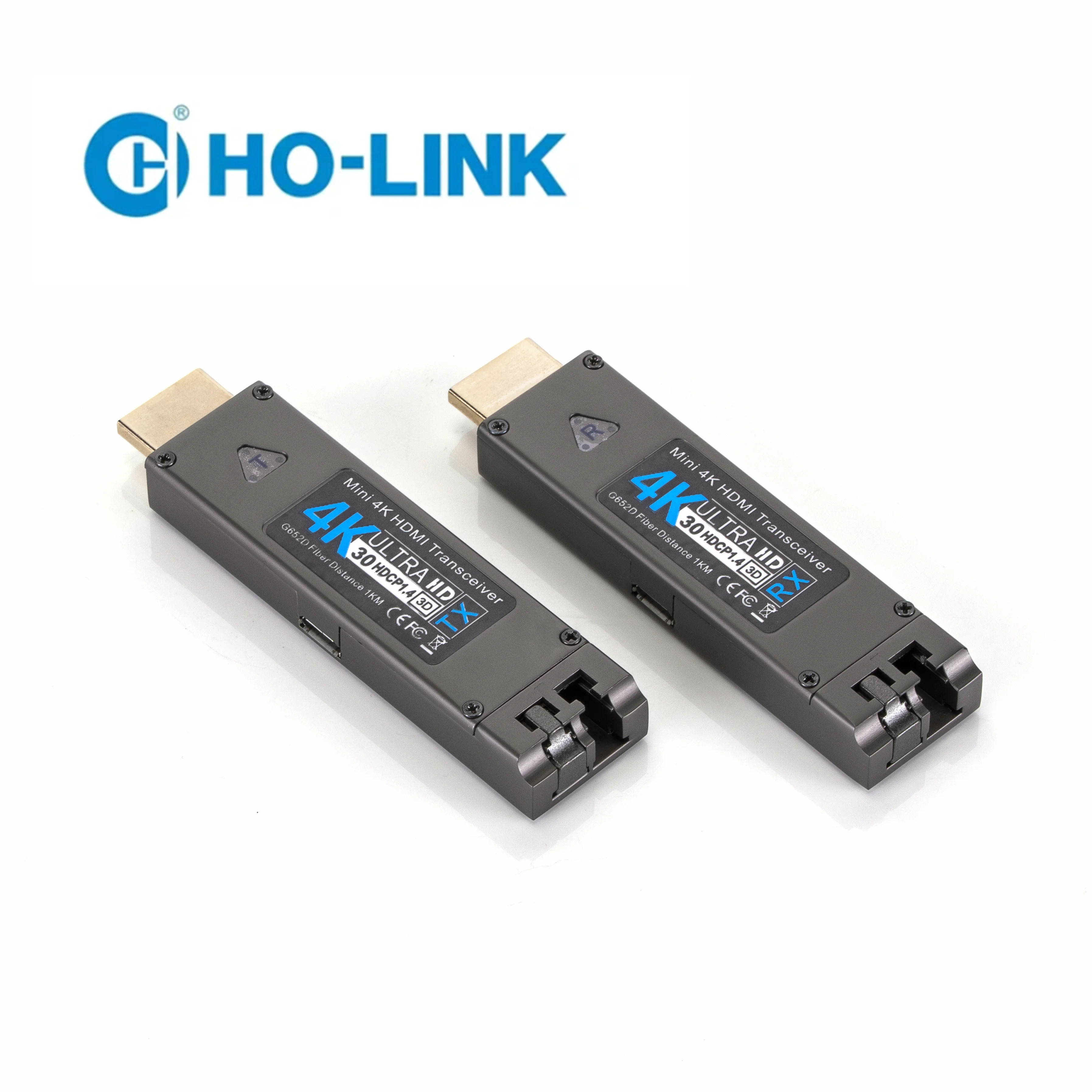 4K Mini HD-MI 2KM Over Fiber Optic Converter