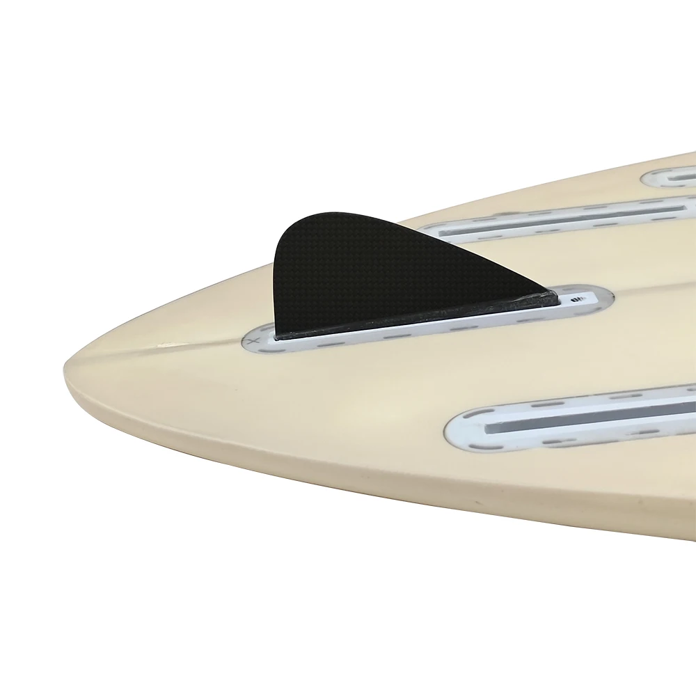 Carbon Fibreglass Surfing Fin UPSURF FUTURE Kneel Fin 1 piece per set Black Single Tabs Short Board Fin Surfing Accessories