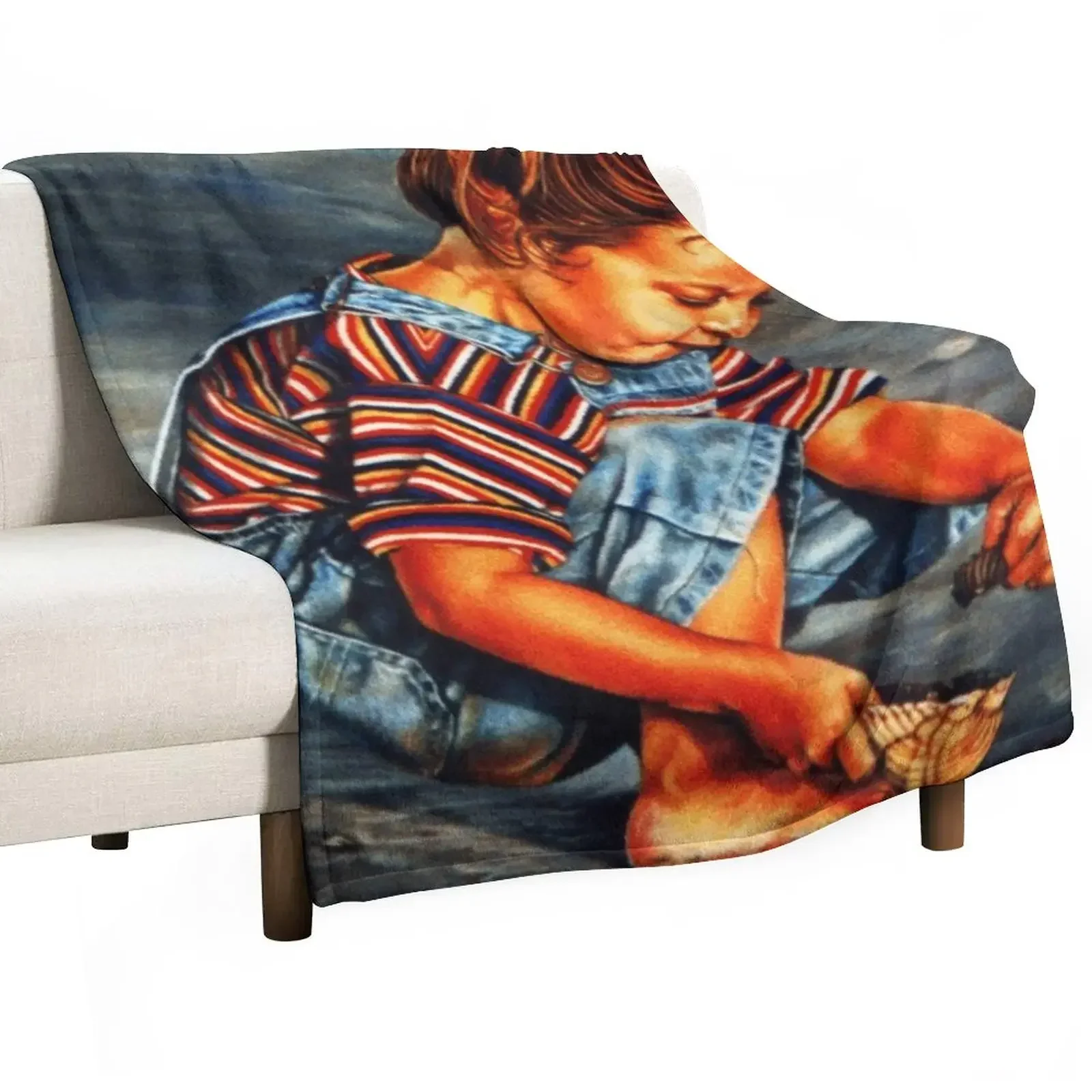 

Beach Bunny Throw Blanket Stuffeds Baby Blankets