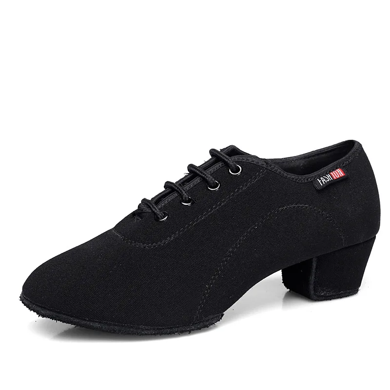 New Latin Dance Shoes Tango Salsa Children's Woman Men Adult Modern Ballroom Dance Shoes Teacher Shoes 3cm Dance Sneakers 4