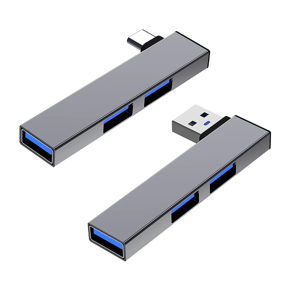 3 in 1 USB C HUB Expansion Dock 3.0 USB 3.0/Type C 3.0 3 Port 5.0Gbps Docking Station OTG Adapter For PC Laptop Notebook