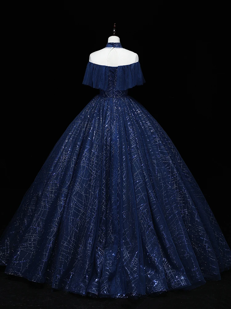 Elegant Party Dress 15 Quinceanera Dresses New High Neck Ball Gow Cusotmized 15 Year Old Dress Sonhar Vestidos