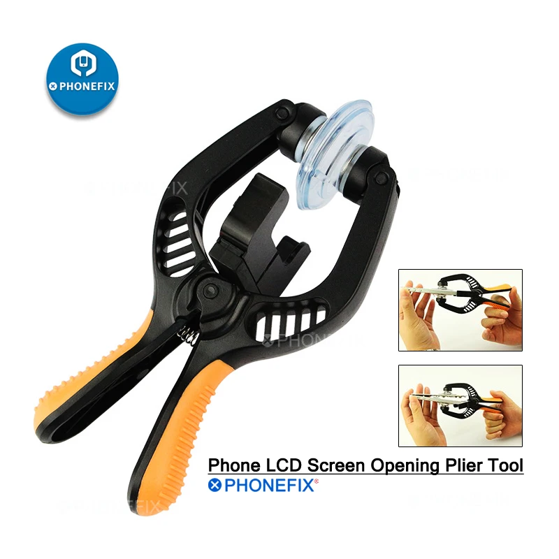 Jm-Op05 Pinze Di Apertura Dello Schermo Lcd Ventosa Pinze Di Apertura Dello Schermo Del Telefono Fai Da Te Strumento Per Iphone Riparazione Ipad Samsu