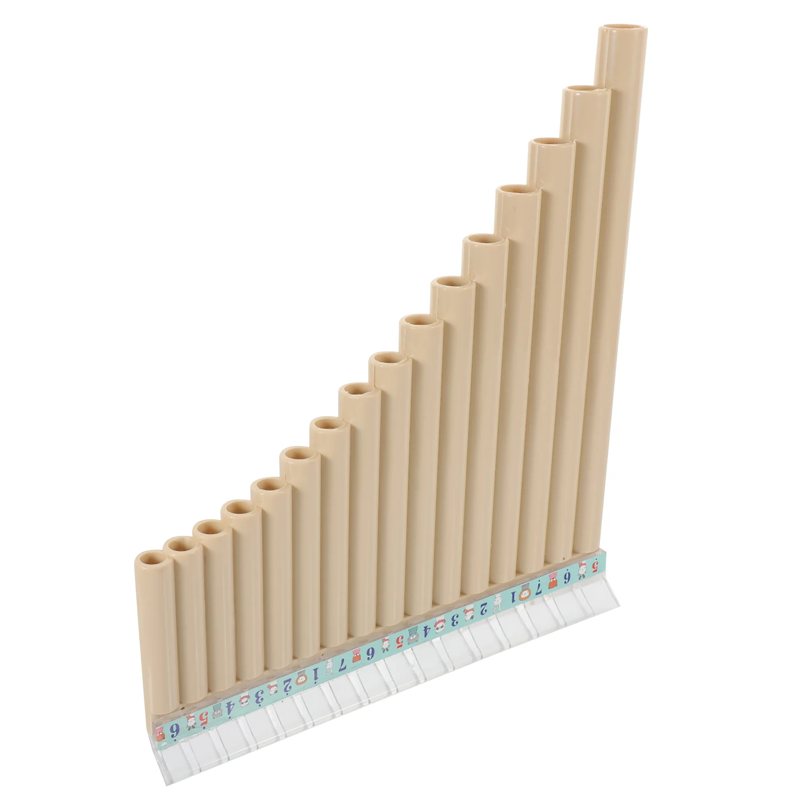 

Pan Flute 16 Children Musical Instrument Multifunction Panpipes School Abs Resin Beginner Row Educational Portable