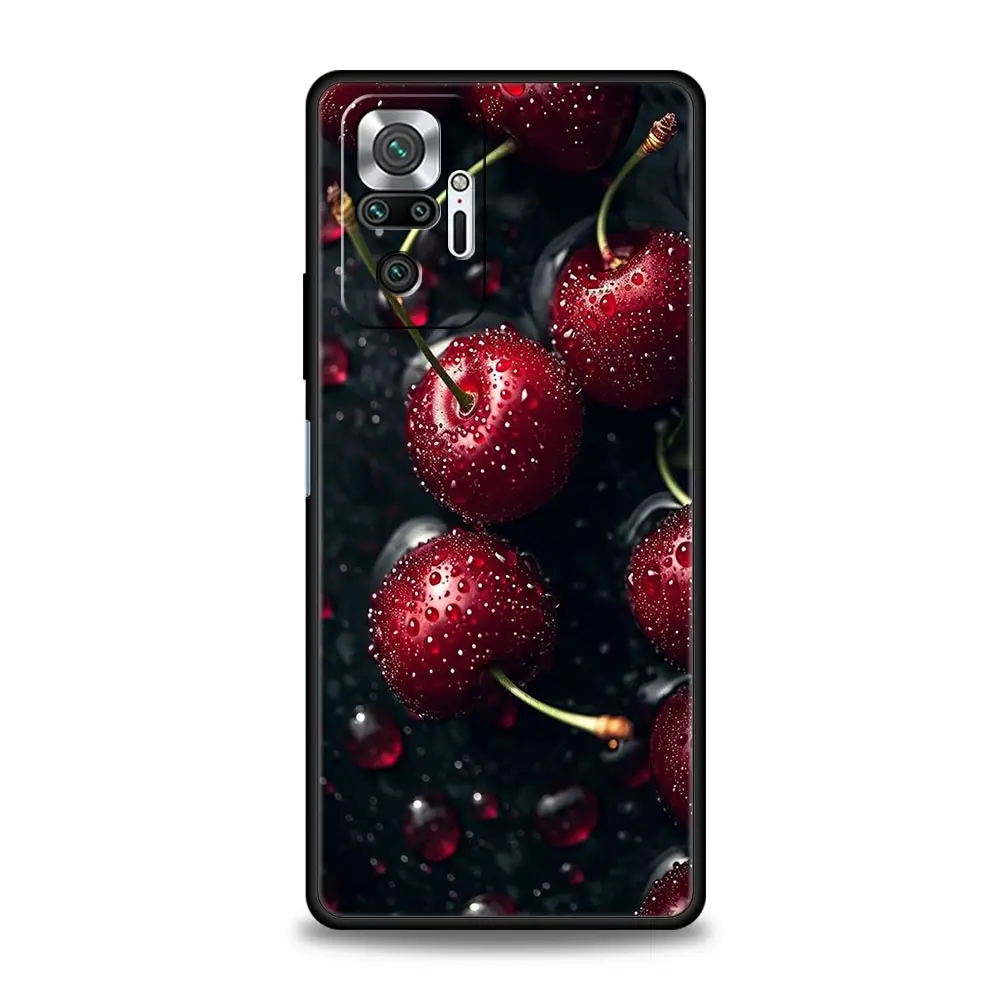 Cherries Soft-Style Phone Case with Cherry Fruit Design