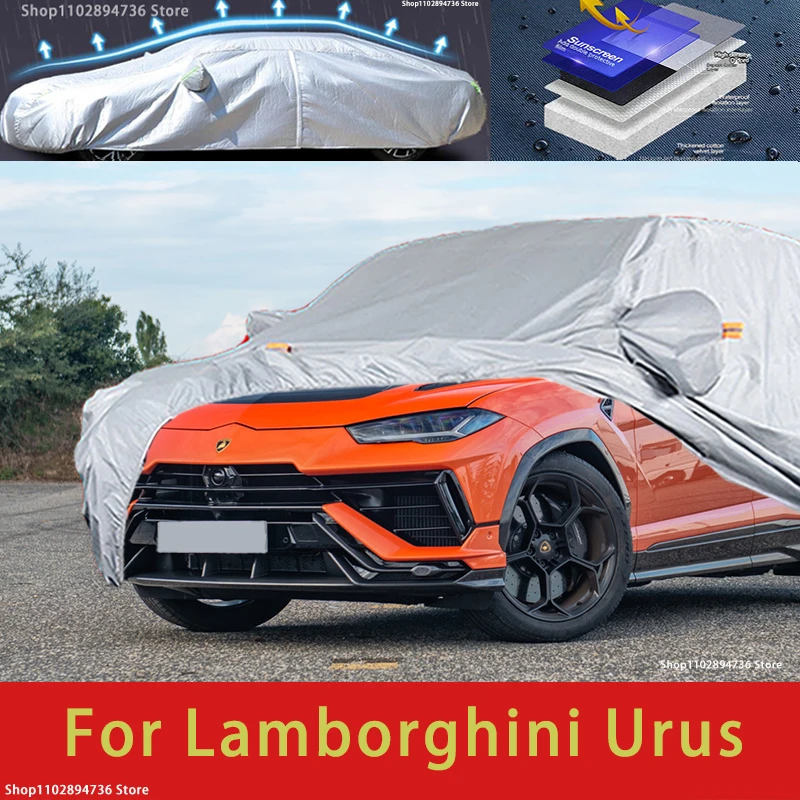 For Lamborghini Urus Outdoor Protection Full Car Covers Snow Cover Sunshade  Waterproof Dustproof Exterior Car accessories - AliExpress