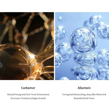 Soluble Face Lifting Threads Collagen Facial Essence Protein Peptide Gold Silk Wire Face Serum for Anti-Aging Firming Skin 5