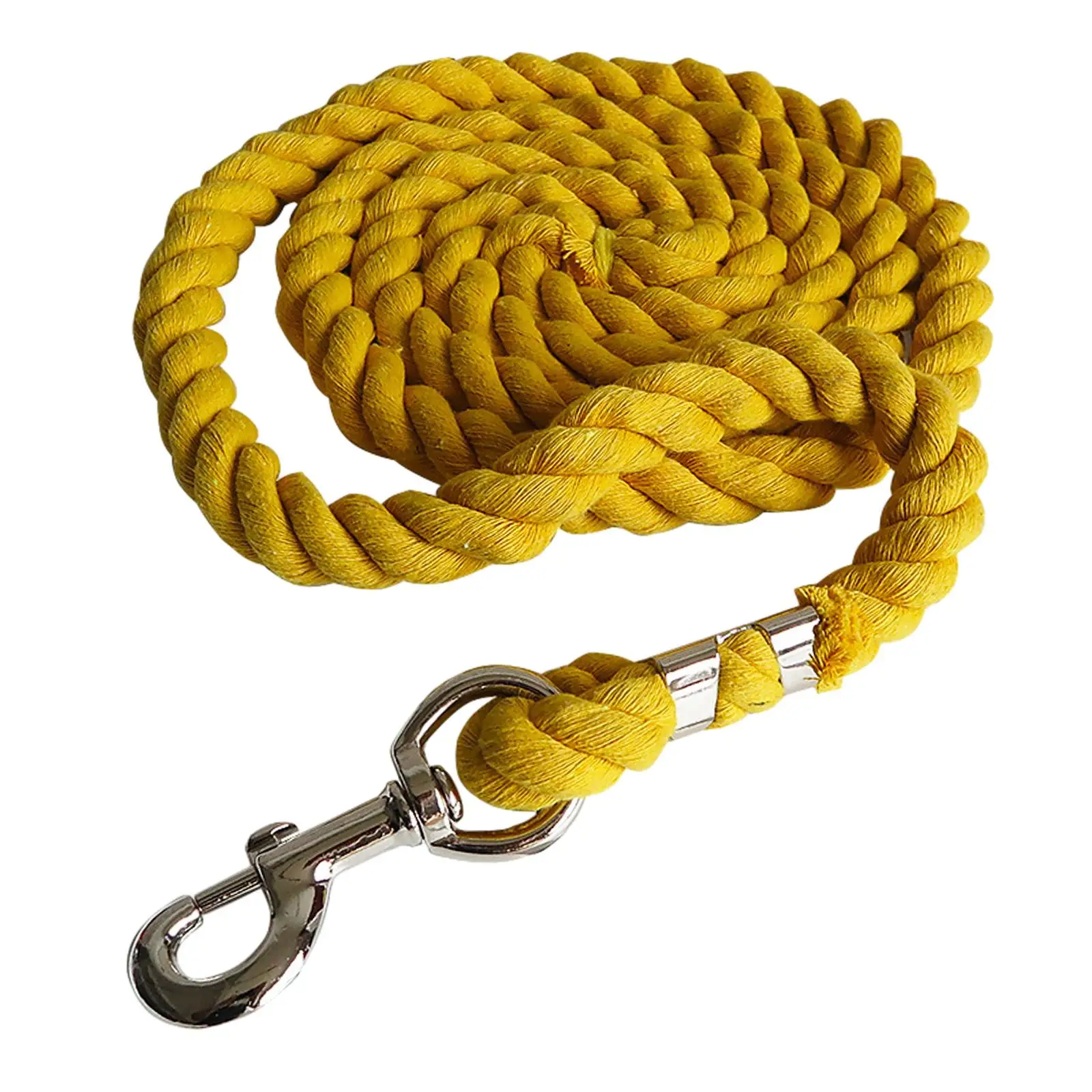 Webbing Horse Lead Rope for Livestock Heavy Duty Easy to Use Braided Rope