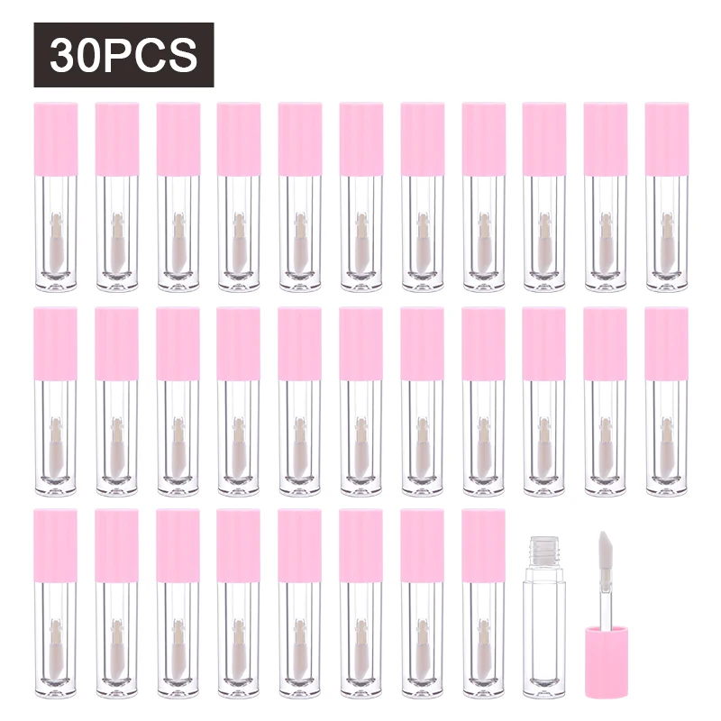 

CAIYA 5ml big wand Plastic Lip Gloss Tube Lip Gloss Containers Bottle Empty Cosmetic Container Tool Makeup Organizer Wholesale