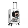Angry Mafalda Suitcase Cover World Comic Vacation Travel Elastic Luggage Accesories Protection 3