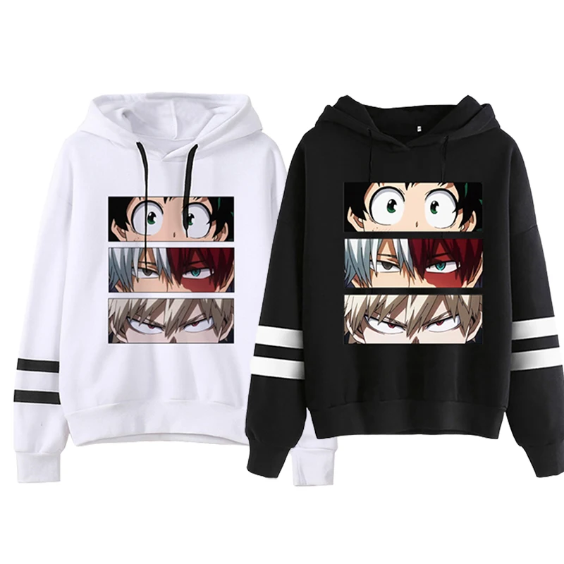 

My Hero Academia Anime Bakugo Hoodies Unisex Harajuku Himiko Toga Todoroki Manga Sweatshirts Boku No Hero Academia Streetwear