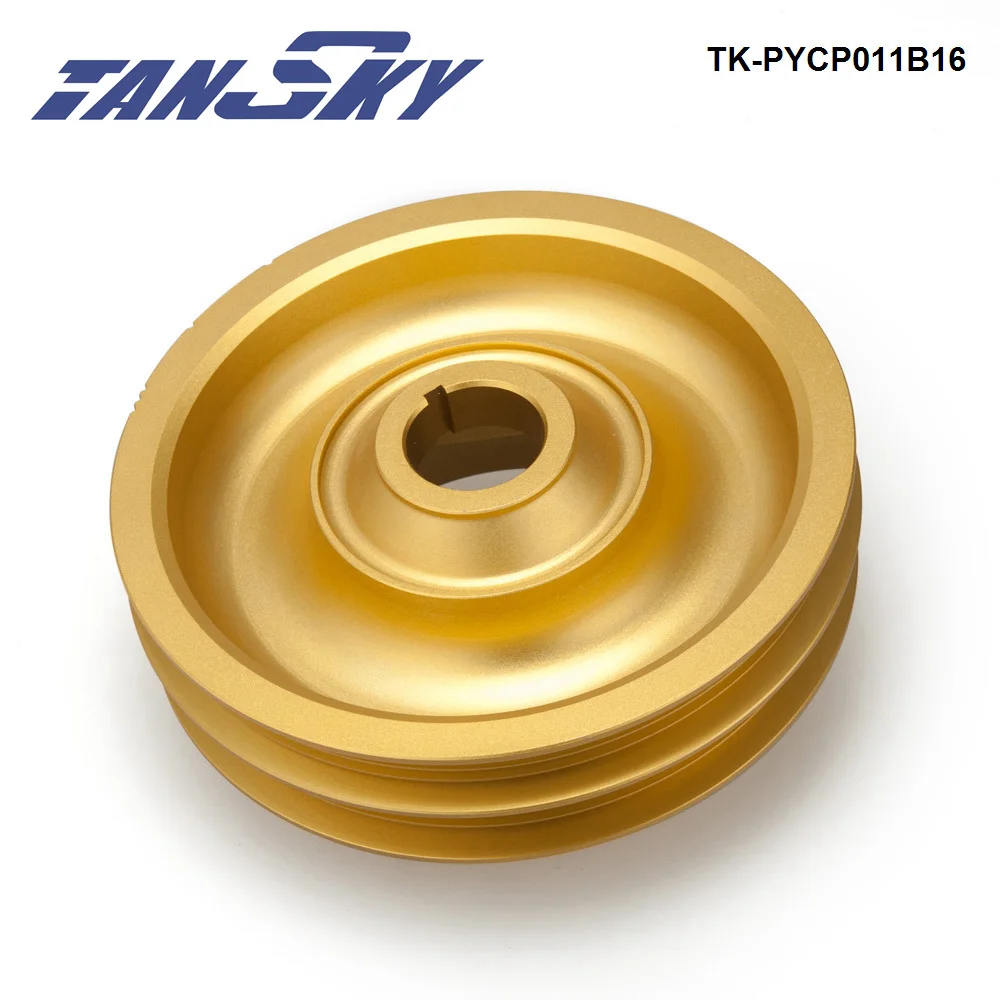 TANSKY Racing Aluminum Crankshaft Pulley TK-PYCP011B16 For Honda Civic Si Integra B-Series