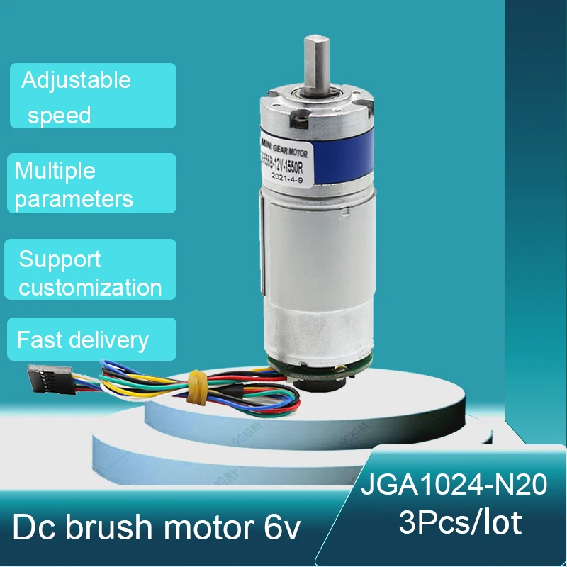 

36GP555E Planetary gearbox reducer high torque 555 encoder 12v 24v hall sensor feedback CW/CCW SPeed regulation dc gear motor