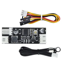Enhanced PWM Fan Speed Controller with Temperature Control Switch - Model 1 (3PCS)