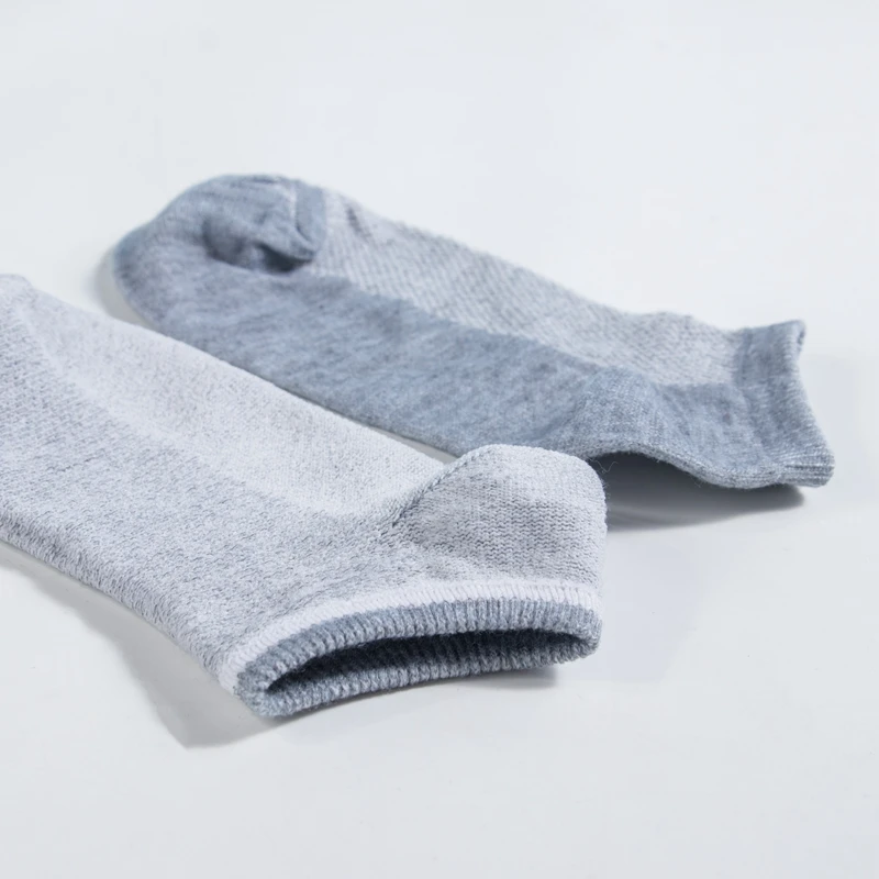 5Pairs/Lot Women‘s Summer Breathable Socks Solid Color Comfortable Soft Cotton Unisex Ankle White Black Sock