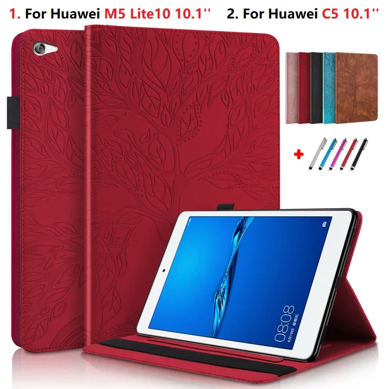 Premium Tablet Protector: Sleek and Durable Cover for 10.1'' Tablets with Stylus Holder