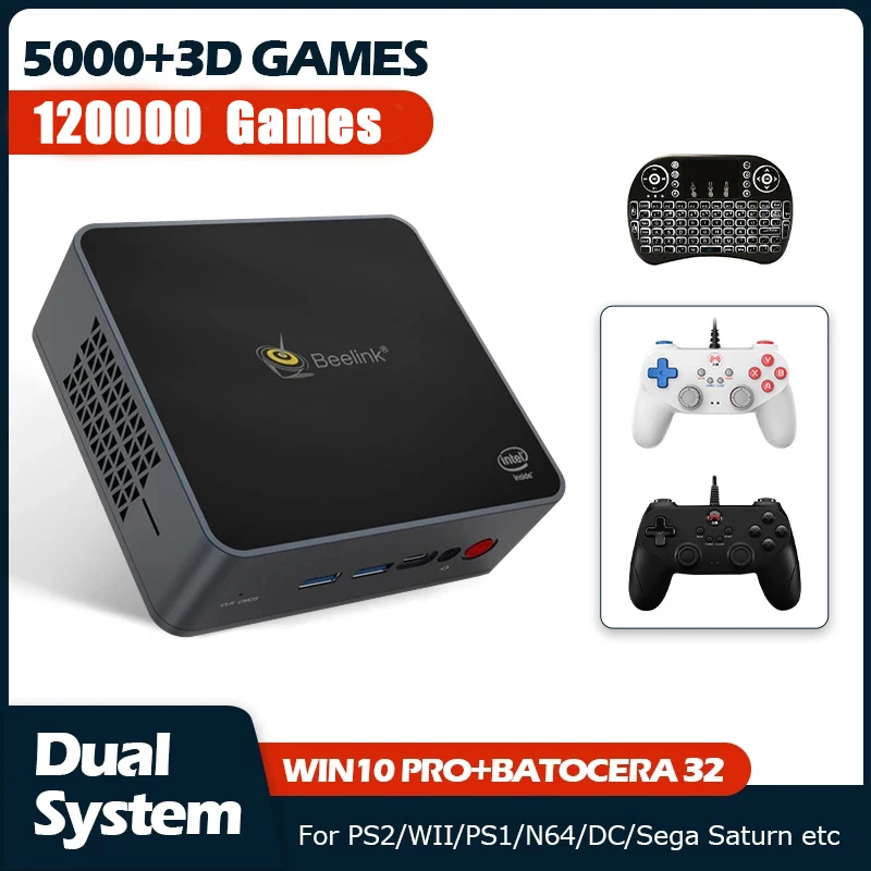 Super Console X Pc Lite Beelink Mini Pc 8gb Ram Batocera 33 Video Game