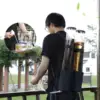 Barrel Beer Dispenser Portable Backpack Dispenser for Outdoor Beverage Dispenser Camping Party Supplies 3