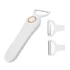 Multifunction Electric Peelers 3-in-1 Premium Stainless Steel Vegetable Cutter Potato Peeler USB Charging Fruit Peeling Machine 4