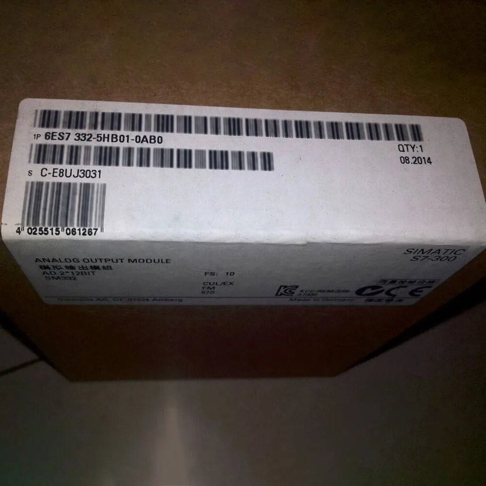 Per Modulo Plc Siemens 6Es7332-5Hb01-0Ab0 In Scatola