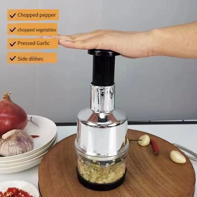 Buy Wholesale China Food Chopper, Hand Chopper Dicer Easy To Clean, Manual  Slap Vegetable Chopper Onion Cutter, Garlic Chopper Mincer For Onion, Nut,  & Food Chopper at USD 6.15