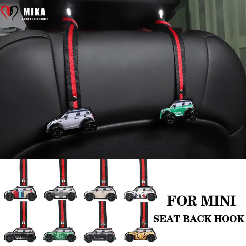 Car Rear Seat Back Rest Bag Creative Hook Cute Universal For Mini