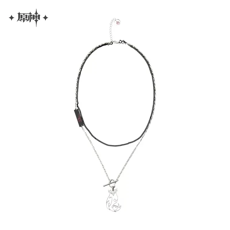 

WANKATANG Genshin Impact DILUC RAGNVINDR Themes Necklaces Anime Accessorie Fashion Cosplay s Props Jewelry Birthday Gifts