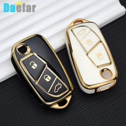 TPU 3 Buttons Car Key Case Cover for FIAT Panda Stilo Punto Doblo Grande Bravo 500 Ducato Minibus Key Shell Fob