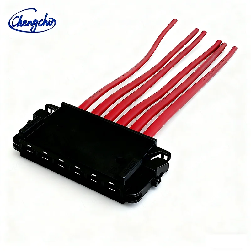 테일 램프 배선 하네스 6핀 플러그 커넥터 교체품 (W205 A205 W222 차량 등에 적합)