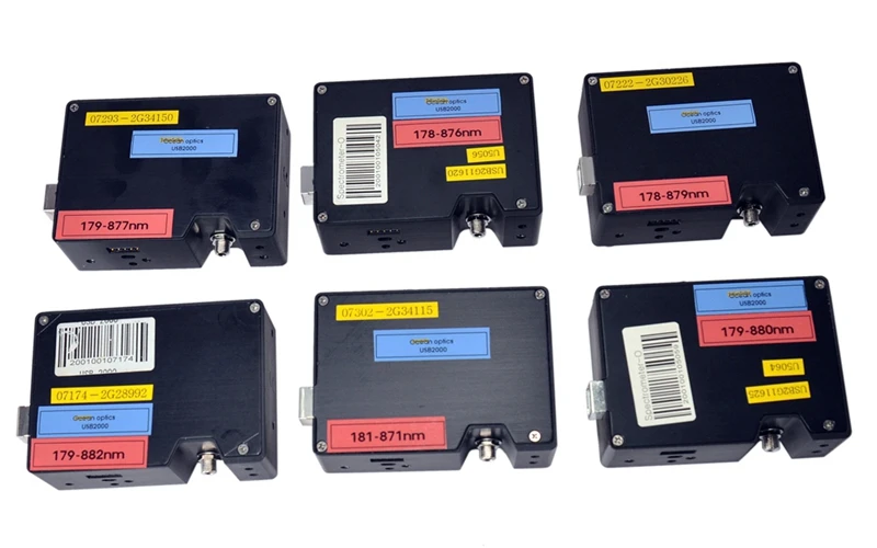 Ocean Optics USB2000 Fiber Optic Spectrometer Raman Spectra UV Vis Lig