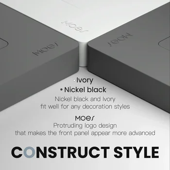 MOES New Star Ring Tuya Smart ZigBee3.0 Push Button Switch/Scene Switch Smart Life APP Remote Control Work with Alexa Google 2