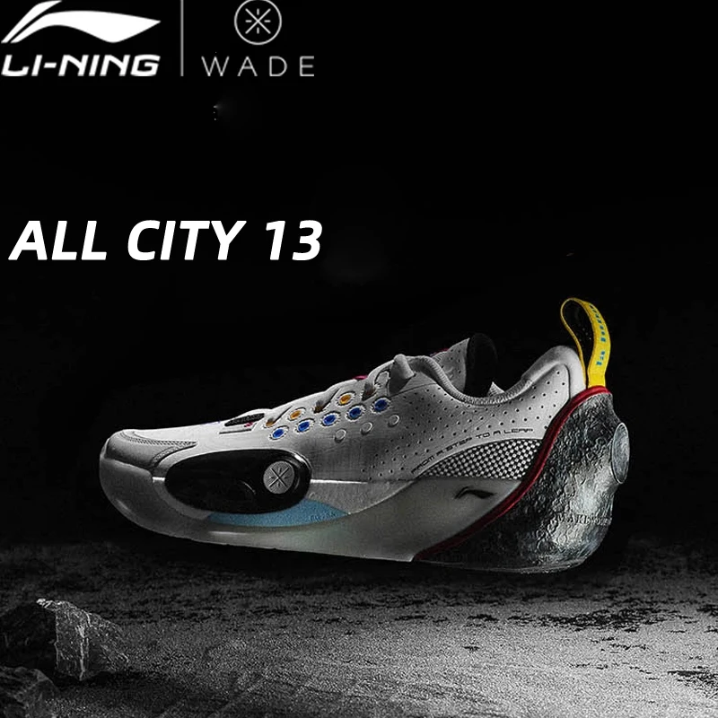美品✨LI-NING Wade All City 13 メンズ バッシュ Li Ning Wade All City 13 Professional Basketball Shoes