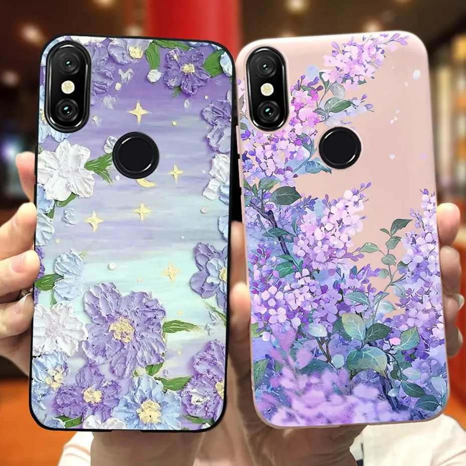 Slim Fashion Print Jelly Soft Phone Case - Stylish Silicone Back Cover