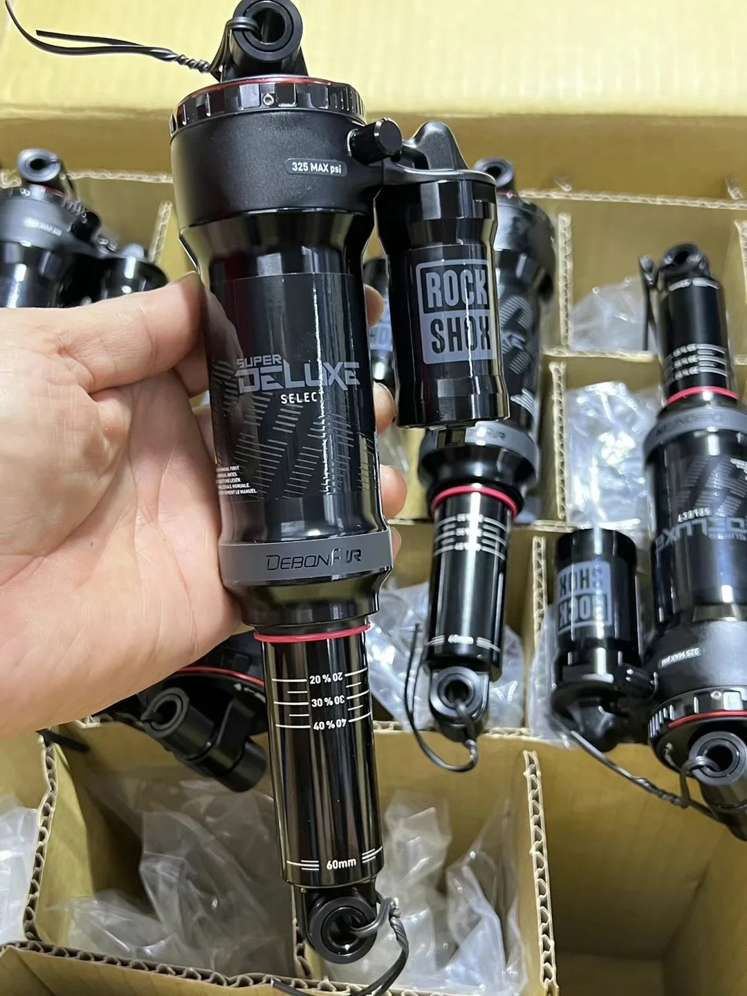 パーツ Rockshox superDELUXE select + RockShox Super Deluxe Ultimate Thru Shaft - Trailhead