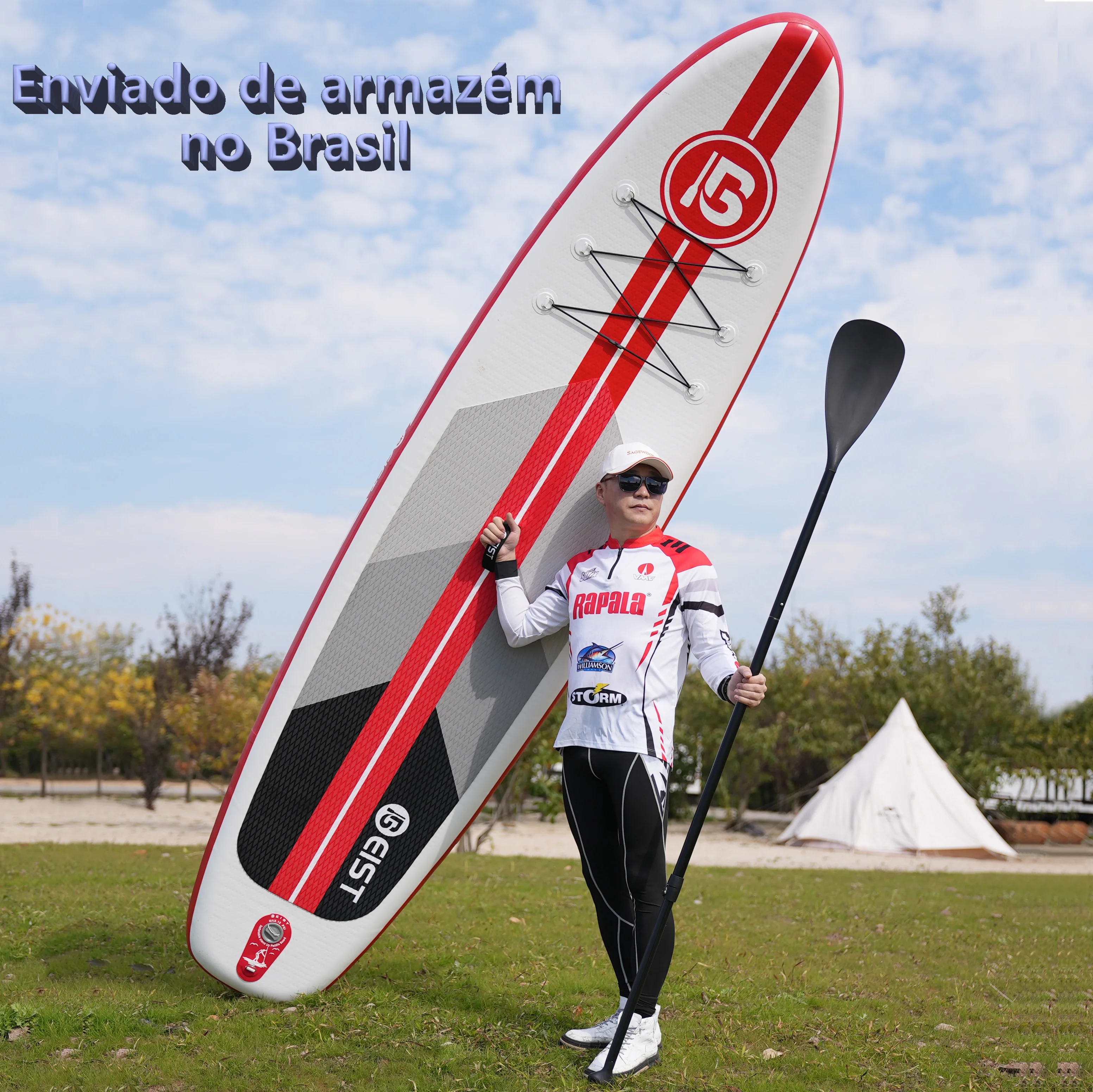 BEIST106320CMInflvelStandUpPaddleBoardSUPBoardDesportoAqu