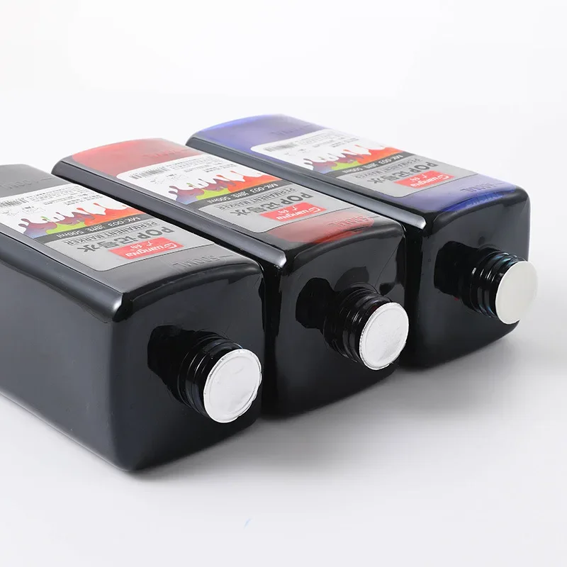 1pcs POP 마커 특수 잉크 유성 비지울수 없는 잉크 빠른 건조 방수 및 태양에 강한 블루 레드 블랙 필링 솔루션