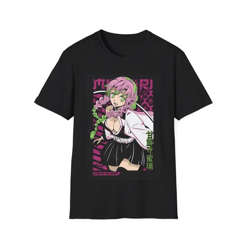 DS Anime Fanbase Tshirt Manga Shirt, Mens Anime Shirt, Womens TShirt, 100% Cotton Japanese Shirts, Mitsuri