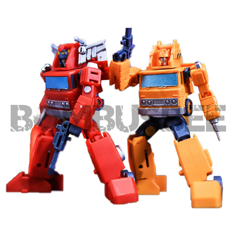 

【In Stock】Magic Square MS-B01A & B02A Architect & Fire Extinguisher 3rd Party Transformation Toy Mini Model Robot Figure Plastic