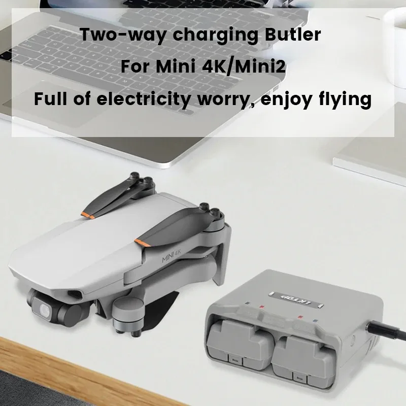 Chargeur Drone DJI Mini 4K/Mini 2/Mini 1 - Hub Batterie Rapide