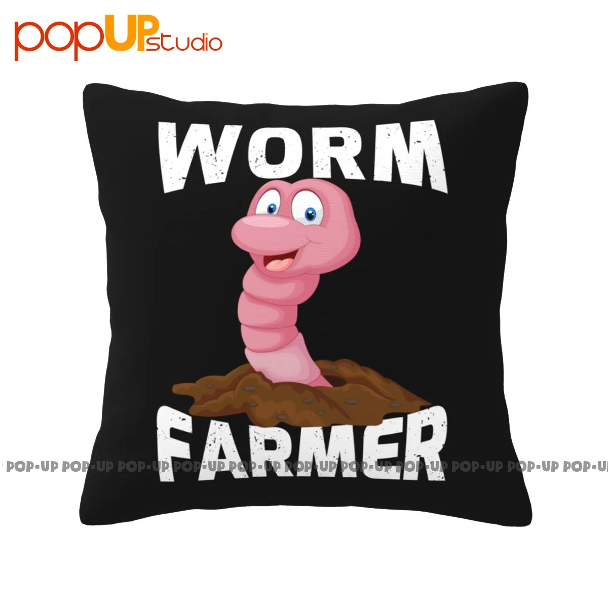 Best Worm Farming Compost Vermiculture Worm Farmer Federa Fodera Per Cuscino Vintage Super Soft Alta Qualità